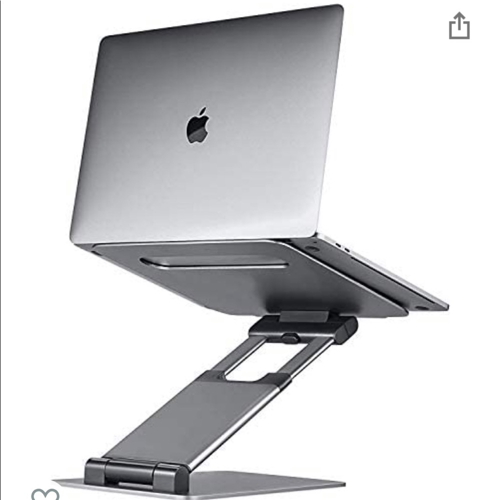 LIFELONG Ergonomic Laptop Stand For Desk, Adjustable Height Up To 20"